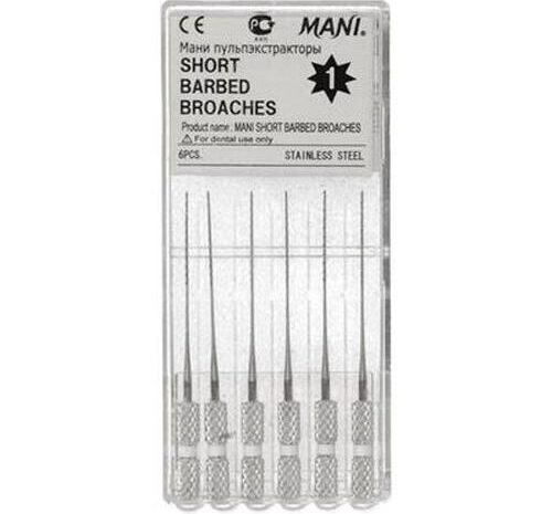 ACE MANI Short Barbed Broaches L-21